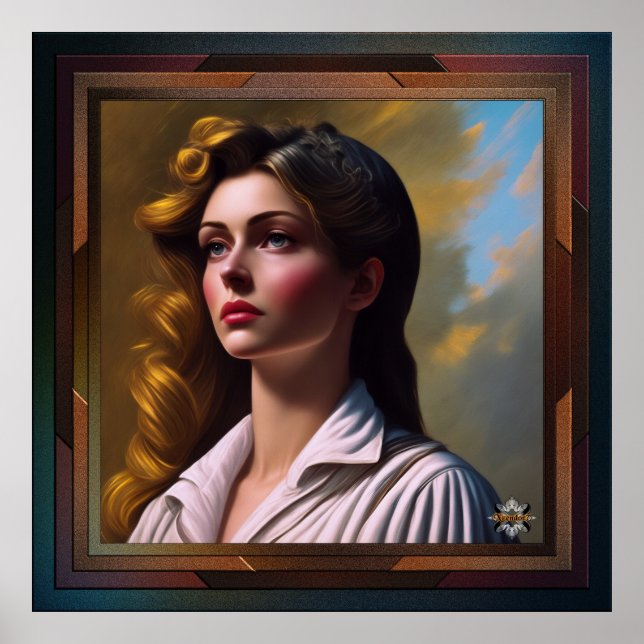 Xzendors framtida AI-koncept Art Poster (Framsidan)