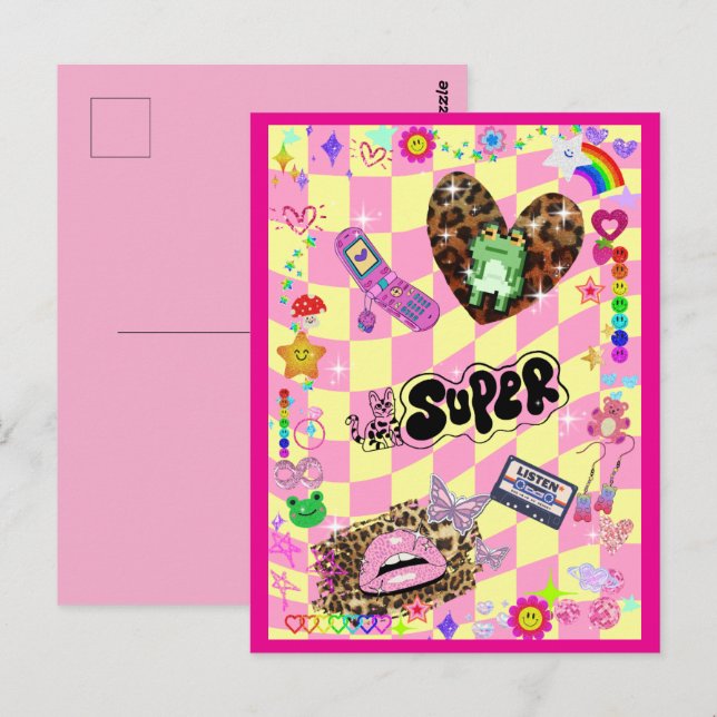 Y2Kかわいい♡ VYKORT (Fram/baksida)