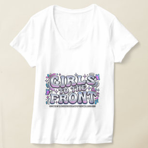 Y2K Estetisk Internationella flickornas dag T-shir T Shirt