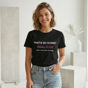 Y2K Estetisk Kvinnor T-Shirt Anpassad Retro Krom