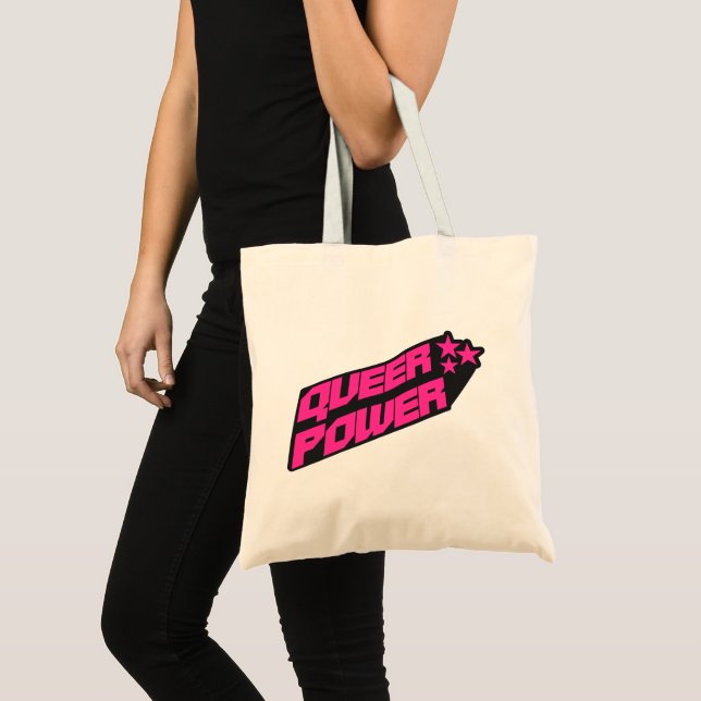 Y2K Queer Power Pride Tygkasse (Framsida (produkt))
