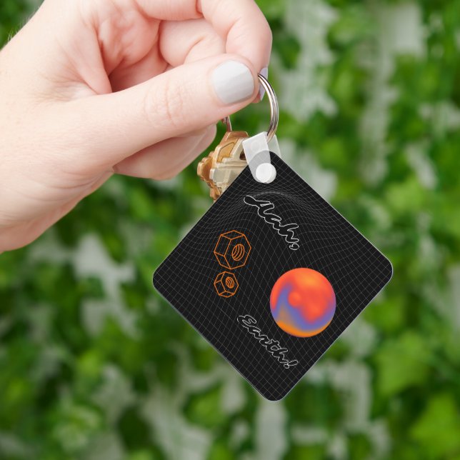 Y2K STIL NYCKELRING (Hand)