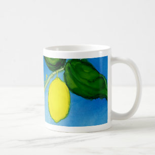 Y är för gul alfabetkonstmugg kaffemugg