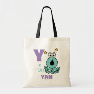 Y är för Yip-Yips Lägg till ditt namn Tygkasse