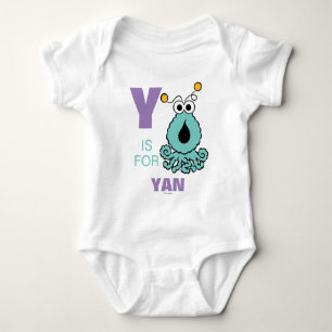 Y är för Yip-Yips tillfogar ditt namn Tee Shirt