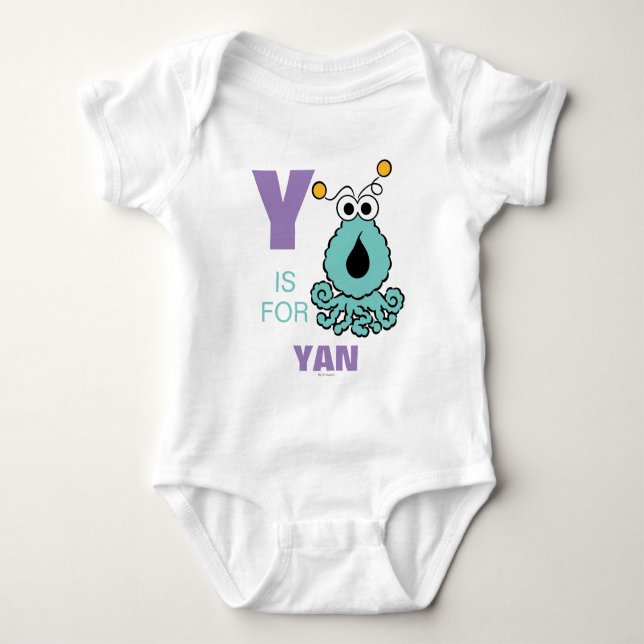 Y är för Yip-Yips | tillfogar ditt namn Tee Shirt (Framsida)