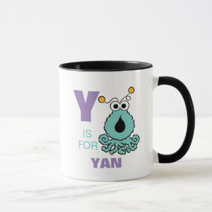 Y är för Ylvis Lägg till ditt namn Mugg