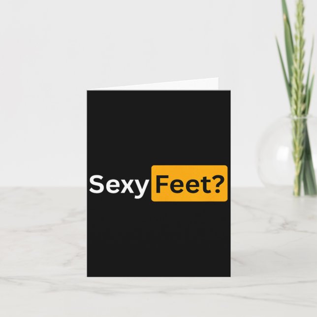 y Feet_ - y Fotälskare Kort (Framsida)