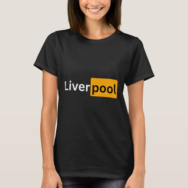 Y Fotboll Presenter - Liverpool  T Shirt (Framsida)
