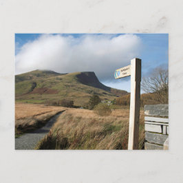 Y Garn norra Wales Vykort