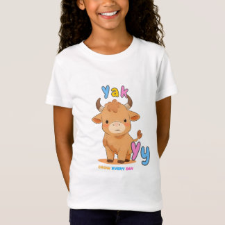 “Y is for Yak” Alphabet Tee – Grow Every Day