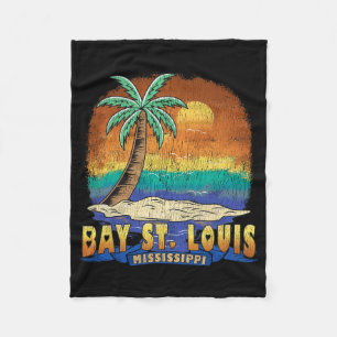Y St. Louis Mississippi Vintage Distressed Souveni Fleecefilt
