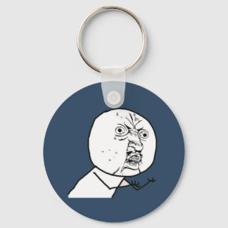 Y U NEJ NYCKELRING