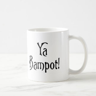 Ya Bampot roligt Scottish banter patter slang Kaffemugg