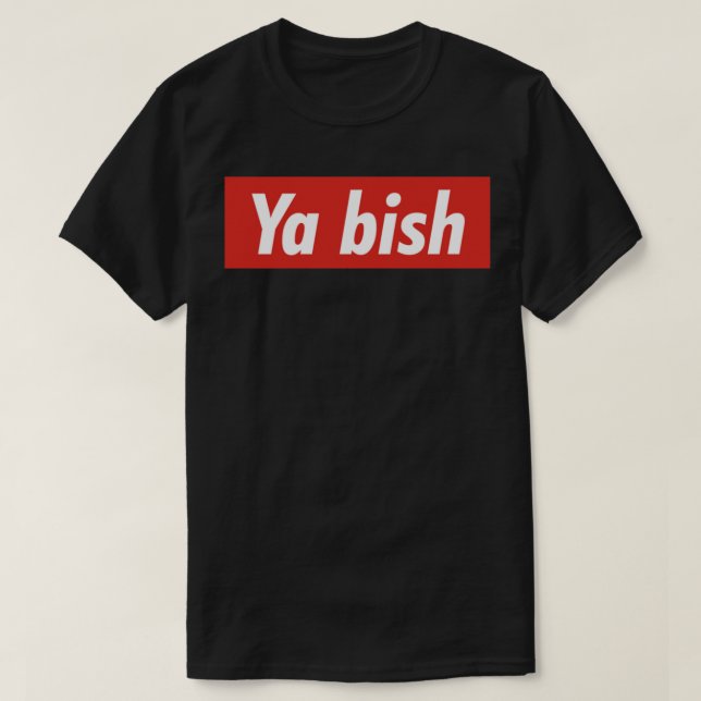 Ya Bish - Kendrick lamar Baseball ¾ Sleeve T-Shirt (Design framsida)