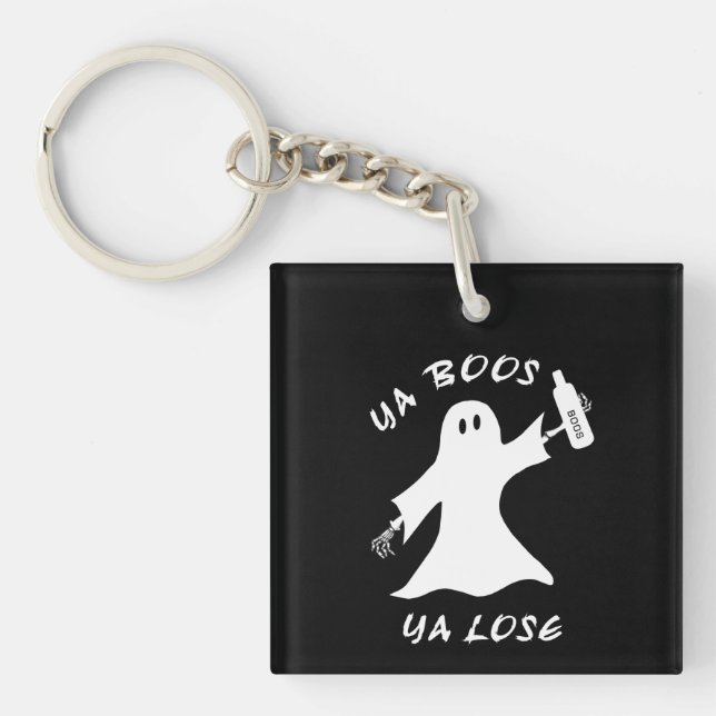 Ya Boos Ya Lose Funny Halloween Drick inte Ghost (Framsidan)