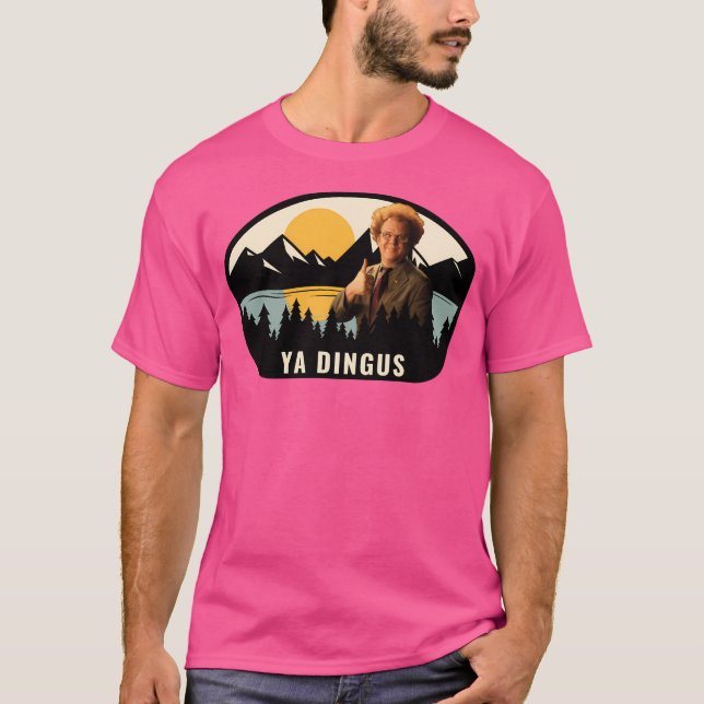 Ya Dingus - Dr Steve Brule T Shirt (Framsida)