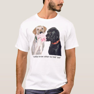 Ya fick veta när att rymma dem t shirt