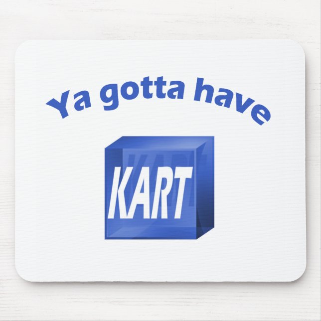 Ya har som har KART-mousepad Musmatta (Framsidan)