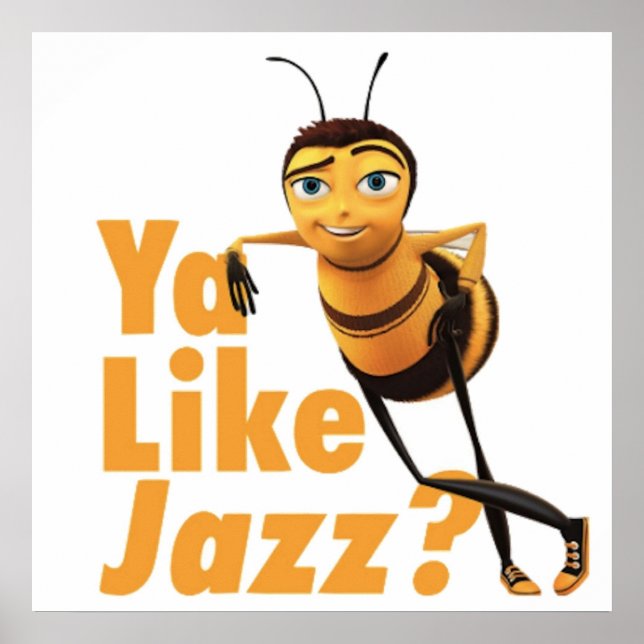 Ya like Jazz Poster (Framsidan)