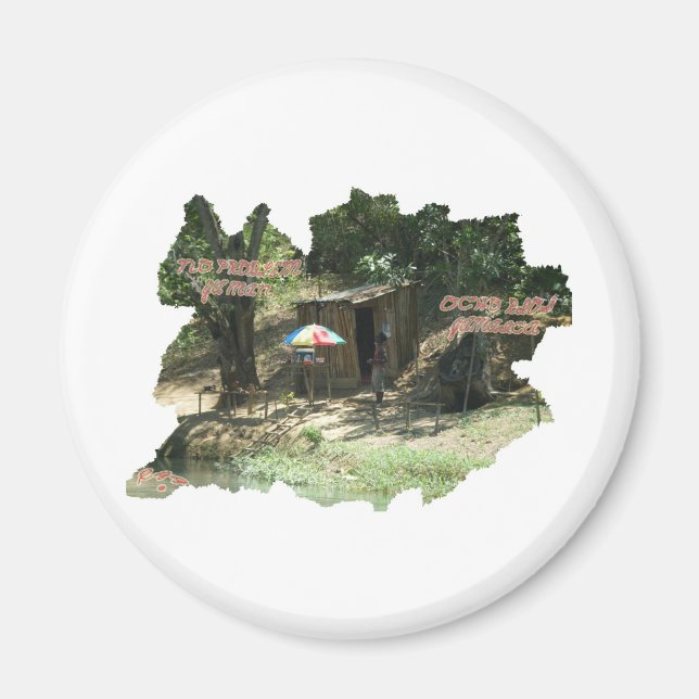 Ya Man ~ Ochos Rios Jamaica Magnet (Framsidan)