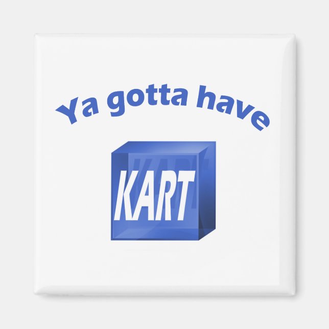 Ya måste ha KART Magnet (Framsidan)