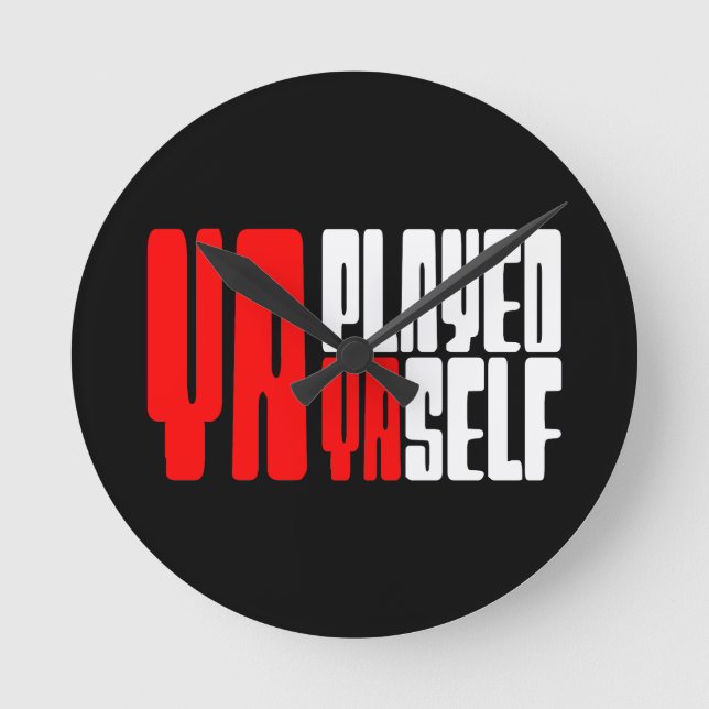 Ya Plays Yaself Rund Klocka (Framsida)