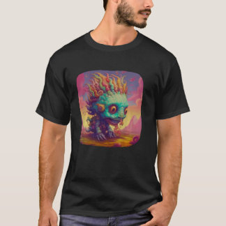 YA Sci Fi-Utomjordingar Nyfiket T Dragon Dream Col Shirt