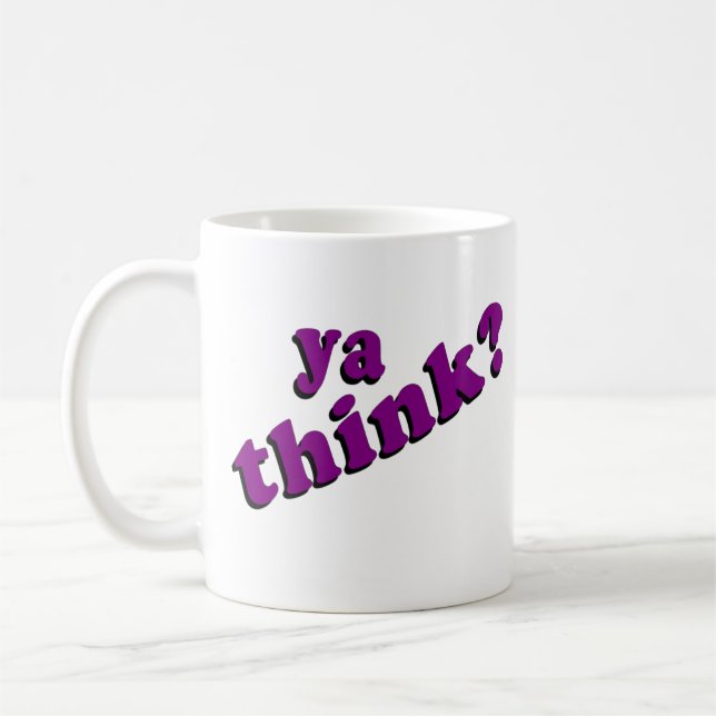 Ya tänkamugg kaffemugg (Vänster)