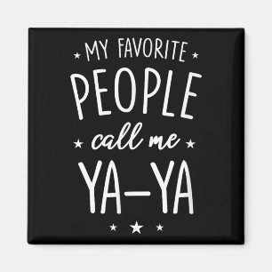 Ya-ya Tröja Present_ Mina Favoritpersoner Kallar M Magnet