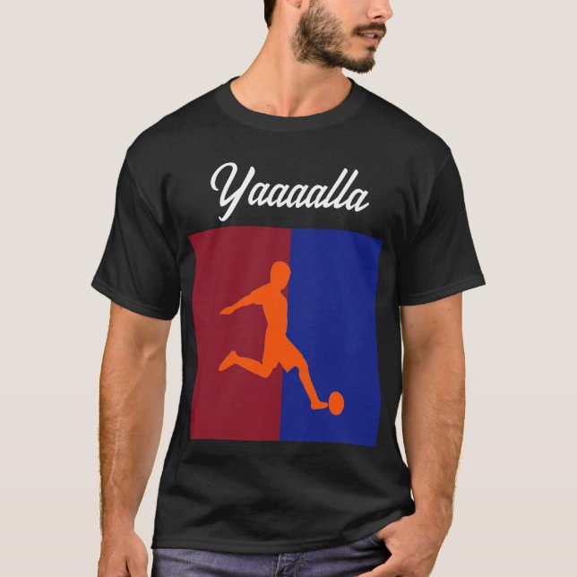 Yaaalla Soccer T-Shirt (Framsida)