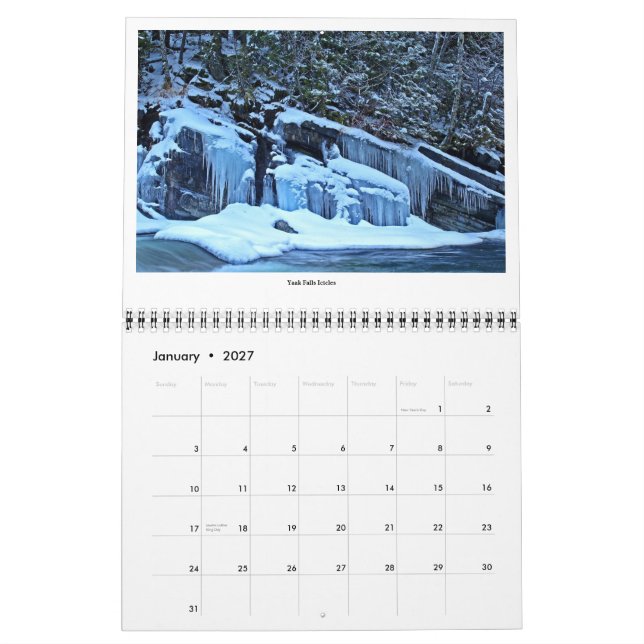 Yaak landkalender 2014 kalender (Jan 2027)