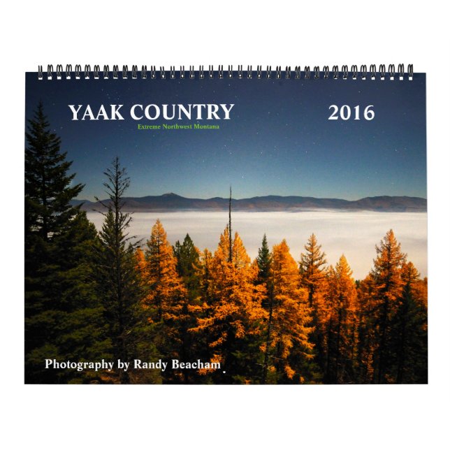 Yaak landkalender 2016 kalender (Omslag)