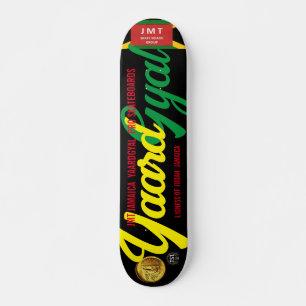 YAARD GYAL JMT JAMAICA 7 3/4-tums Skateboard Deck