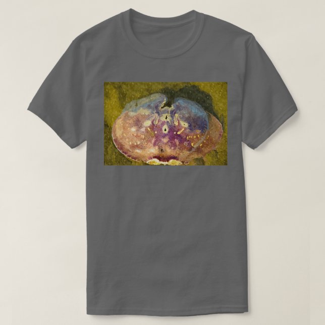 Yachats Oregon Tvättat Ashore T Shirt (Design framsida)