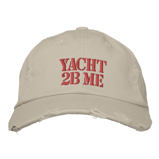 Yacht 2B Me™_headstrong Broderad Keps (Framsida)