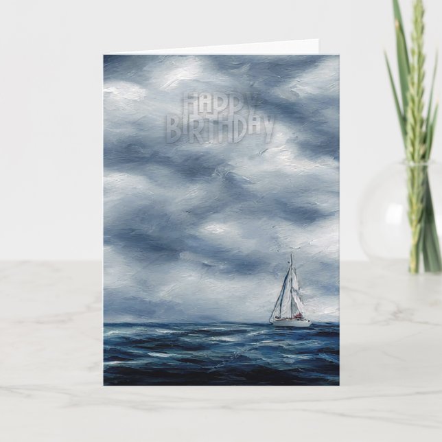Yacht (alt) kort (Framsida)