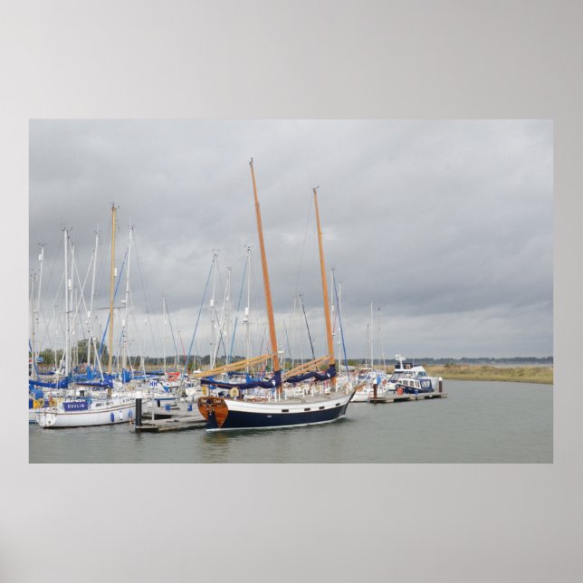 Yacht Barn Uggla Poster (Framsidan)