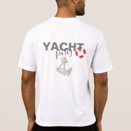 Yacht Boat Cruise Födelsedagsfest T Shirt
