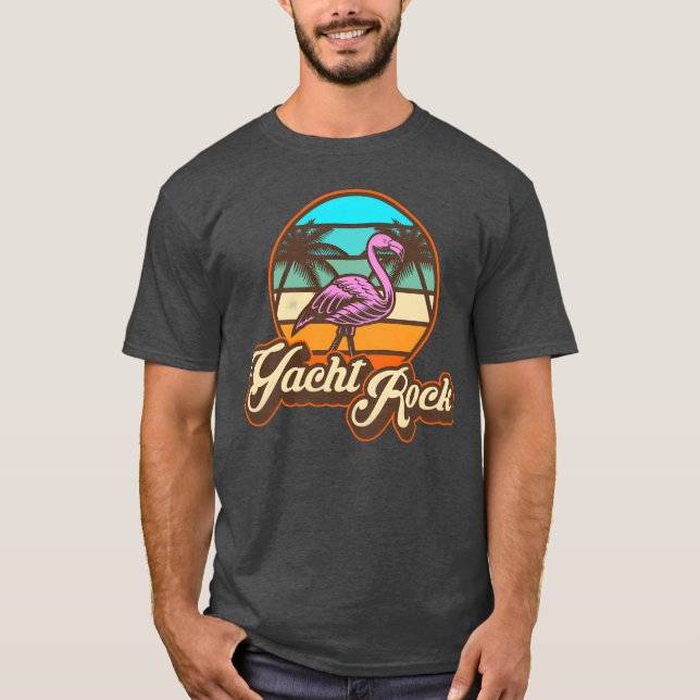 Yacht Forever 70s 80s retro T Shirt (Framsida)
