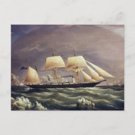 Yacht Fox 1900-talet Vykort