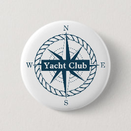 Yacht Klubb Badge Knapp