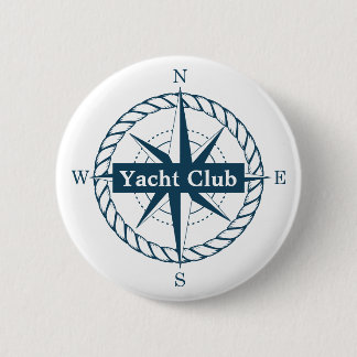 Yacht Klubb Badge Knapp