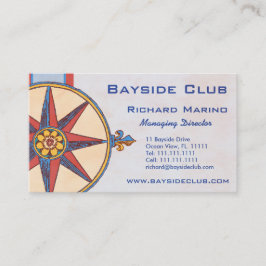 Yacht-Klubb, Sailing Klubb, Marina, Nautical Shop Visitkort