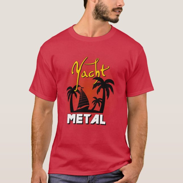 Yacht Metal T Shirt (Framsida)