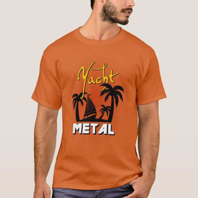Yacht Metal T Shirt (Framsida)