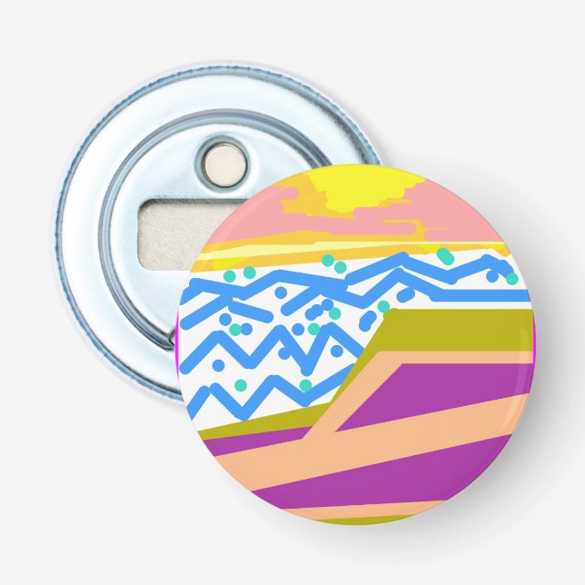 Yacht på Rosa Flasköppnare (Framsidan)