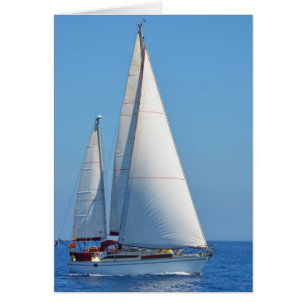 Yacht-relud på EMYR Hälsningskort