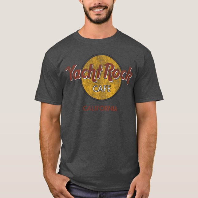 Yacht Rock Cafe T Shirt (Framsida)