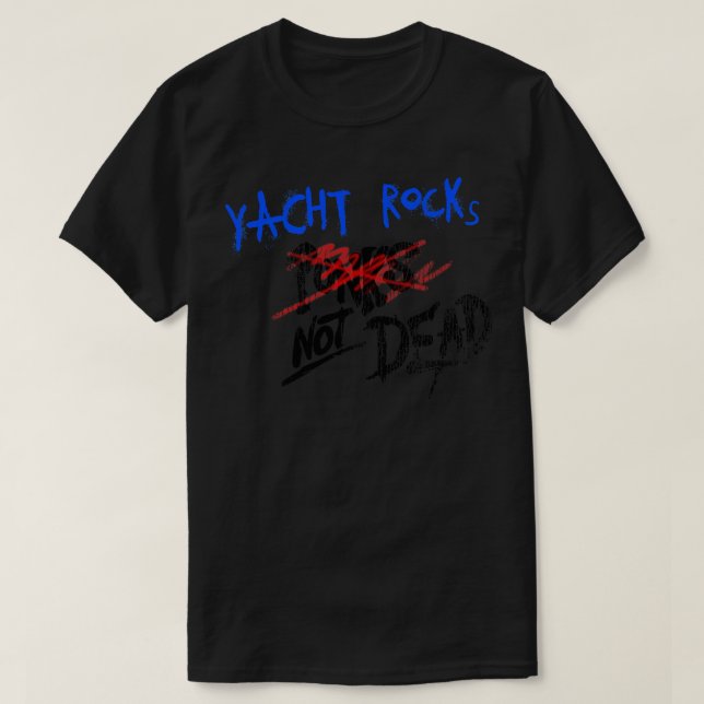 YACHT STEN INTE DÖD T SHIRT (Design framsida)